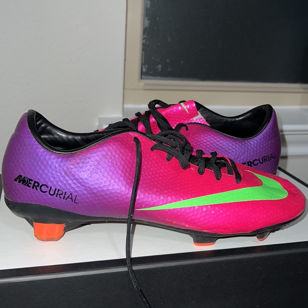 Nike Mercurial Fireberry-Red Soccer Cleats
